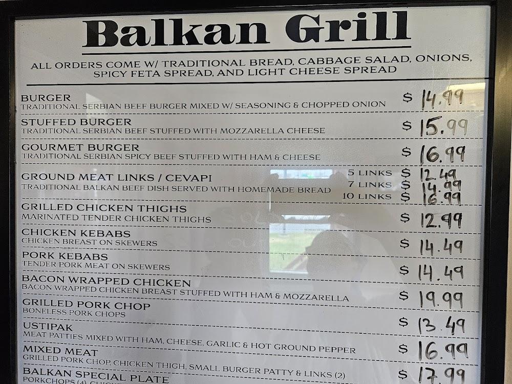 Balkan Grill Menu image 2